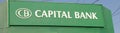 Capital Bank Sign Royalty Free Stock Photo