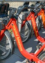 Capital bikeshare, a Bicycle share program in Washington DC