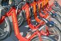 Capital bikeshare, a Bicycle share program in Washington DC