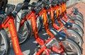 Capital bikeshare, a Bicycle share program in Washington DC