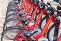 Capital Bikeshare Washington, DC Royalty Free Stock Photo