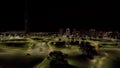 The capital of Brazil, Brasilia at night