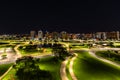 The capital of Brazil, Brasilia at night