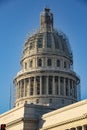 Capital building dome in Havana, Cuba Royalty Free Stock Photo