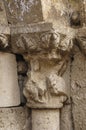 Capital of CalataÃÂ±azor church ,Soria Province, Castilla y LeÃÂ³n, Spain,