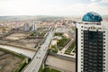 City of Grozny view from above