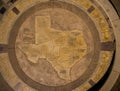 Capital Cities Texas Map Concrete Aerial View Austin