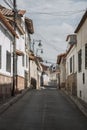 The capital city of Bolivia - Sucre has a rich colonial heritage, evident in its buildings, street-scapes and numerous churches. Royalty Free Stock Photo