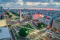 The Capital City of Buenos Aires in Argentina Royalty Free Stock Photo