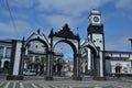 Capital city of Ponta Delgada in Sao Miguel