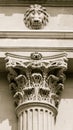 Capital of corinthian column Royalty Free Stock Photo