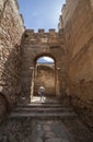 Capital Gate of Badajoz walled citadel, Extremadura, Spain