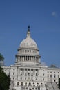 Capital hill building in washingon dc united states of america Royalty Free Stock Photo