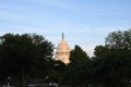 Capital hill building in washingon dc united states of america Royalty Free Stock Photo