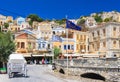 The capital of the island of Symi - Ano Symi