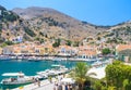 The capital of the island of Symi - Ano Symi