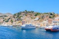 The capital of the island of Symi - Ano Symi