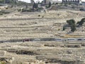 The capital of Israel - Jerusalem. The ancient Jewish cemetery o