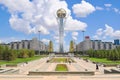 Capital of Kazakhstan Nursultan Royalty Free Stock Photo