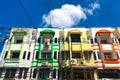 Rainbow Colored Buildings in Phuket Town