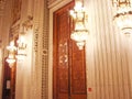 The building of the Romanian Parliament. Bucharest. Royalty Free Stock Photo