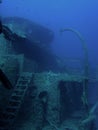 Capitan' bridge at Thistlegorm Royalty Free Stock Photo