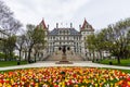 Capitol Building Area in East Capitol Park in Albany, New York Royalty Free Stock Photo