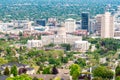 Capitol Building and City Skyline of Salt Lake City, Utah Royalty Free Stock Photo