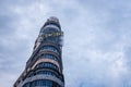 Capitol Building in Gran Via, Madrid Royalty Free Stock Photo