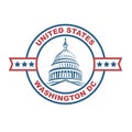 Capitol building icon Royalty Free Stock Photo