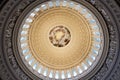 The US Capitol Rotunda in Washington DC Royalty Free Stock Photo