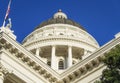 The capitol building in Sacramento, California