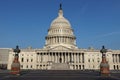 Capitol Building of the United States. It houses the chambers of the House of Representatives and the Senate I Royalty Free Stock Photo