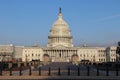 Capitol Building of the United States. It houses the chambers of the House of Representatives and the Senate IV Royalty Free Stock Photo