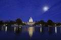 The Capitol Building in Washington DC, capital of the United States of America Royalty Free Stock Photo