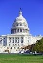 The Capitol Building in Washington DC, capital of the United States of America Royalty Free Stock Photo