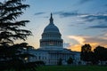 Capitol building. Washington DC. Capitol Building, Supreme Court, Washington monument. Capitols neoclassical Royalty Free Stock Photo