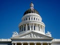 The Capitol of California Top Royalty Free Stock Photo