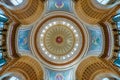 Capitol dome interior Royalty Free Stock Photo