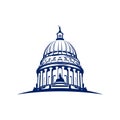 Capitol dome logo design inspiration - Capital logo design inspiration