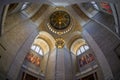 Capitol inner dome of the Nebraska State Capitol Royalty Free Stock Photo