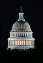 The capitol at night