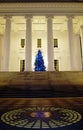 The Capitol at night, Richmond, Virginia