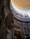 Sculptures iside the Capitol rotunda, Capitol, Washington DC, USA Royalty Free Stock Photo