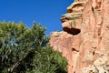 Red rock and blue sky Capitol Reef National Park Royalty Free Stock Photo