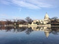 Capitol Reflection Royalty Free Stock Photo