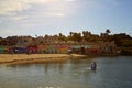 Capitola village sunset view