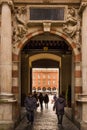 Capitole. Detail of the entrance. Toulouse. France Royalty Free Stock Photo