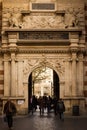 Capitole. Detail of the entrance. Toulouse. France