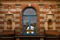 Capitole. Detail of the inner yard. Toulouse. France Royalty Free Stock Photo